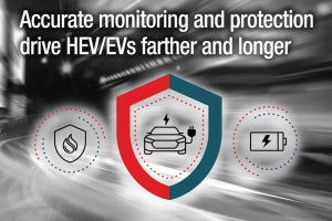 TI、HEV/EV向け高精度バッテリモニタICなどを発表