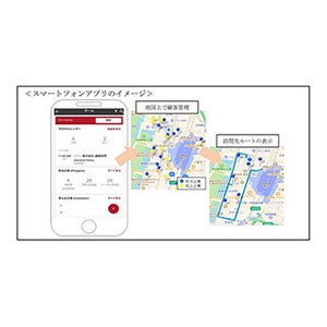 住友生命、AIやGPSを利用した営業活動の効率化に向け実証実験