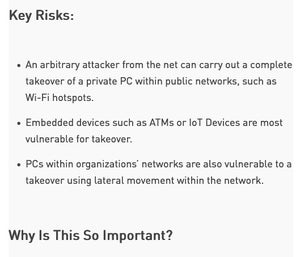 Windowsの致命的脆弱性 、ATMなど組み込みデバイスが特に危険