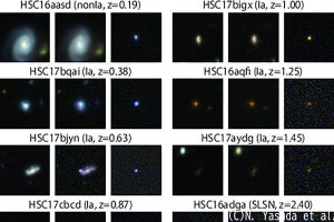 すばる望遠鏡、半年間のHSCによる観測で約1800個の超新星を発見