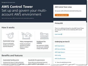 AWS Control Tower、一般公開開始