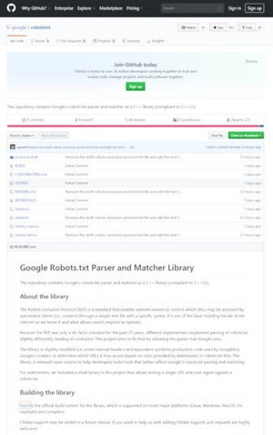 Google、自身が使ってきたrobots.txt解析ツールをオープンソース化