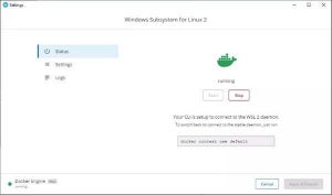 Docker Desktop for WSL 2、7月末にプレビュー版公開