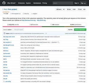 LLVMプロジェクト、GitHubへ移行中 - 完了予定は10月21日