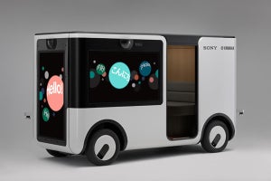 ソニーとヤマハ発動機、エンターテインメント用車両「SC-1」を開発