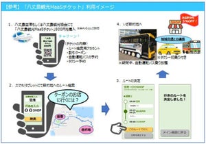 NTT東日本など、八丈島で観光MaaSの実現に向けた実証実験