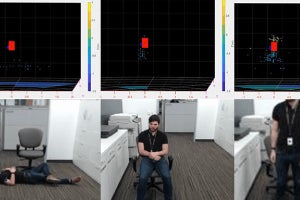 ミリ波センサで実現、プライバシーを侵害しない非接触型転倒検知システム