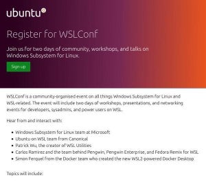 WSLに特化した初の会議「WSLConf」、2020年3月にMicrosoft本社で開催