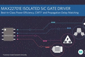 Maxim、産業機器などのスイッチング電源向け高効率SiCゲートドライバを発表
