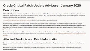 複数のOracle 製品に脆弱性、クリティカルパッチが公開 - JPCERT/CC