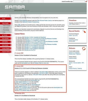 Sambaに脆弱性、アップデートの適用を