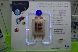 クルマの電動化と電子化の2つの方向性を支援するSTマイクロ