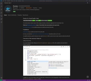 Visual Studio Code Dockerエクステンション1.0登場