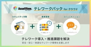 必要な管理ツールをクラウドで提供する「AssetViewテレワークパック for クラウド」 - ハンモック