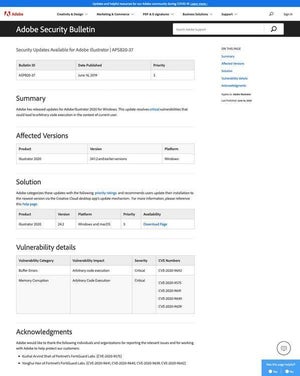Adobe Illustratorなどに緊急の脆弱性、アップデート検討を