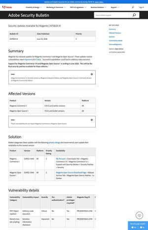 ECプラットフォーム「Magento」に脆弱性、アップデートを
