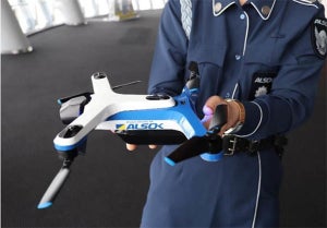 スカイツリー屋内でAIドローン活用の実証実験 -警備の省人化を目指す