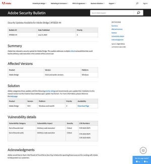 PhotoshopなどAdobeの複数のプロダクトに緊急の脆弱性、アップデートを