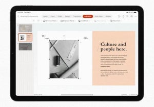 Word、Excel、PowerPointアプリがiPadトラックパッドに対応