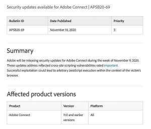 Adobe ConnectおよびAdobe Reader Mobileに脆弱性、アップデートが必要