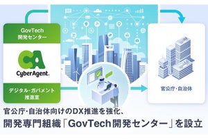 サイバーエージェント、官公庁・自治体のDX推進の支援体制を強化