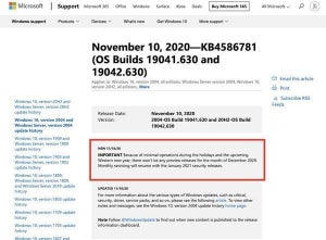 Microsoft、2020年12月はWindows 10のプレビューリリース行わない方針