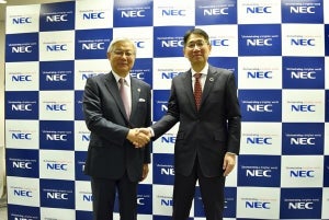 NEC次期社長の森田氏が会見-「5GやAIの革新を世界的にリードしていく」