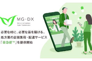 指定する場所に処方薬を配送 - CA子会社がβ版を提供