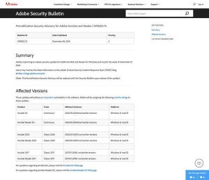 Adobe AcrobatとReader、今週中に重大な脆弱性修正したアップデート予定