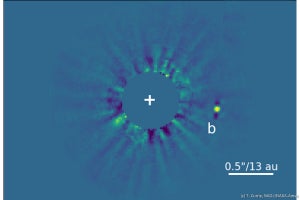 すばる望遠鏡、系外惑星探索用の新型観測装置で新たな超低質量天体を発見