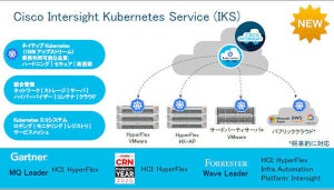 シスコ、SaaS版Kubernetes「IKS」を2021年1Q提供