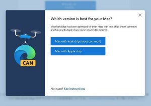 Apple M1に対応したMicrosoft Edgeブラウザのプレビュー版、リリース