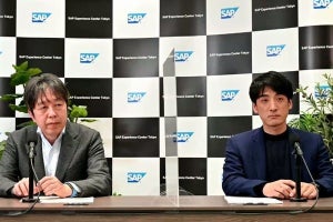 SAP、RISE with SAPを活用したDX推進戦略について説明