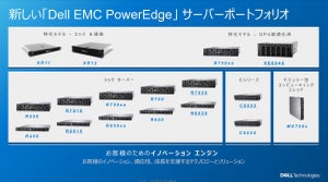 デル・テクノロジーズ、過去最多の17機種のPowerEdgeサーバをリリース