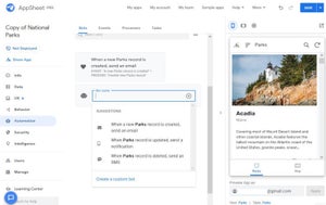 Google、ノーコード開発プラットフォームで「AppSheet Automation」をGA