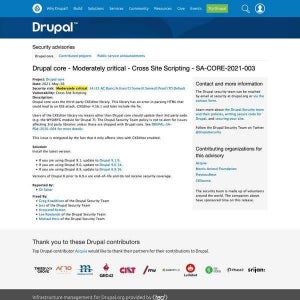 Drupalに脆弱性、アップデートを