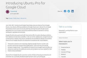 Google Cloudに「Ubuntu Pro」登場、コンプライアンス対応