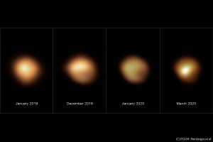 ベテルギウスの「大減光」の原因は塵の覆いによる低温領域発生の影響か？