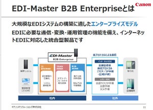 キヤノンITS、EDIにエンタープライズ モデル - ラインナップも刷新