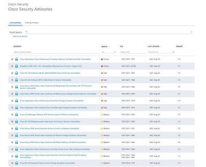 シスコ、複数の製品に対するセキュリティアップデートをリリース