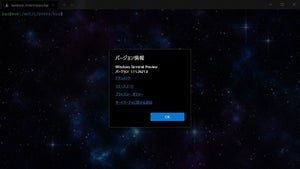 Windows Terminal v1.10＆プレビューv1.11がリリース