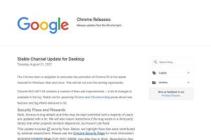 Google Chromeに27個の脆弱性、アップデートを