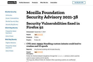 FirefoxとThunderbirdに脆弱性、アップデートを