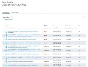 シスコ、複数製品の脆弱性修正するセキュリティアップデート
