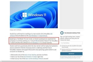 Oracle VirtualBoxでWindows 11を利用できず、現在対応中