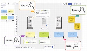 日立Sol、ビジュアルコラボレーションプラットフォーム「Miro」提供