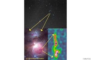 野辺山45m電波望遠鏡、重水素の割合からもうすぐ星の生まれる場所を特定