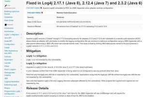 Log4jにさらに脆弱性見つかる、確認とアップデートを