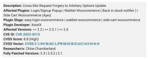 約8.4万のeコマースサイトに影響与えるWordPressプラグインの脆弱性発見