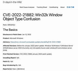 Windowsの特権昇格の脆弱性に関するエクスプロイトが公開